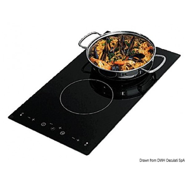 Plan de cuisson Dometic vitrocéramique à induction – 2 plaques
