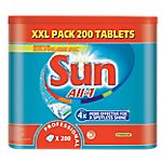Tablettes lave-vaisselle Sun All-in-1 Professional – 200 / Paquet