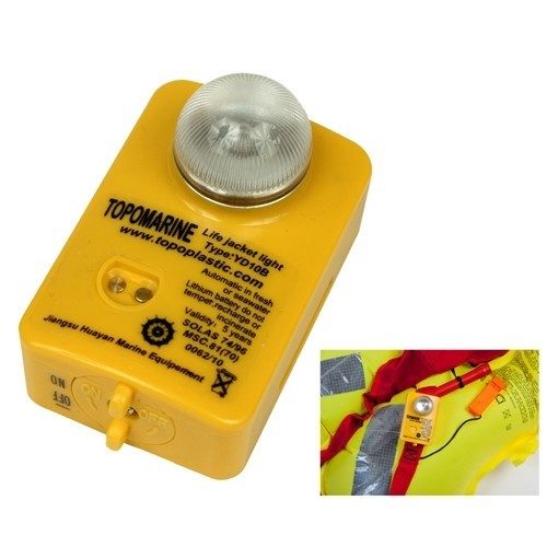 Lampe flash automatique jaune Topomarine