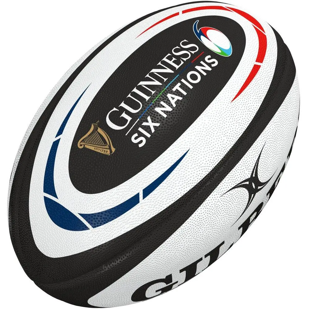 Ballon de Rugby Gilbert Réplica Guinness 6 Nations