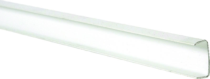 Profil d’habillage pour chant : Couvre chant PVC 19 mm blanc