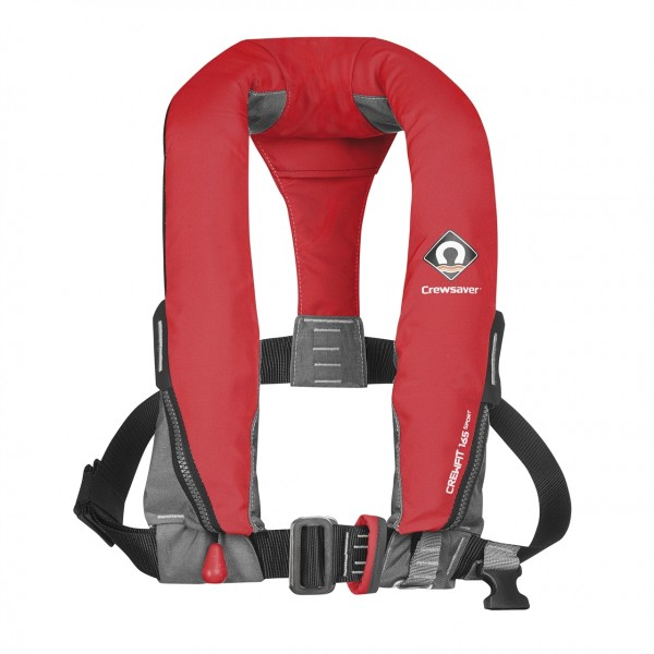 Gilet gonflable Crewsaver Crewfit Sport 165N automatique rouge + harnais