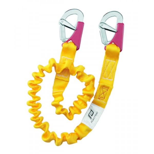 Longe double ISAF Plastimo élastique 2 mousquetons