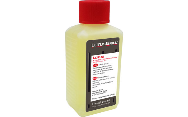 Gel d’allumage Lotus pour barbecues au charbon de bois, 200 ml