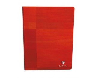 Cahier brochure – CLAIREFONTAINE – 24×32 cm – 192 pages – Petits carreaux