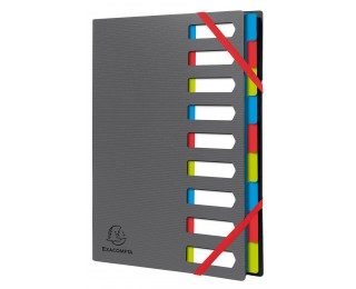 Trieur double entrée Harmonika Campus – EXACOMPTA – 9 Compartiments
