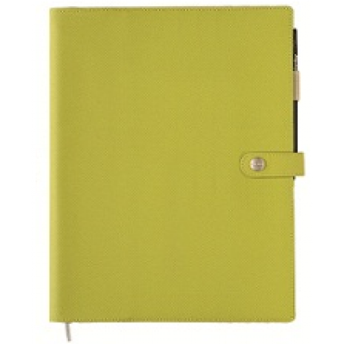 Agenda semainier 27 Lady Kent – OBERTHUR – 22 x 28 cm – Vert anis