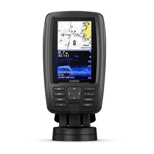 Sondeur GPS Garmin Echomap plus 42CV + sonde 77/200/455/800 KHz