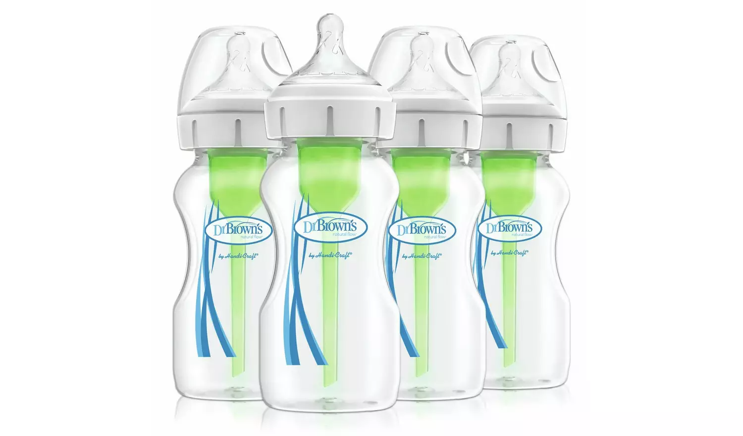Dr Brown’s Options+ Anti-Colic 270ml Bottle – 4 Pack