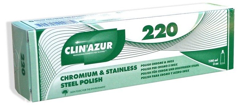 Polish Clin’azur 220 chrome & inox