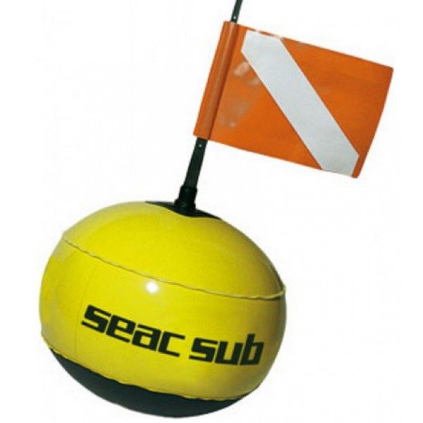 Bouée ronde Seac-Sub PVC Fluorescent