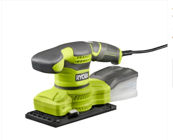 Ponceuse vibrante filaire RYOBI Rss200-ga20, 200 W