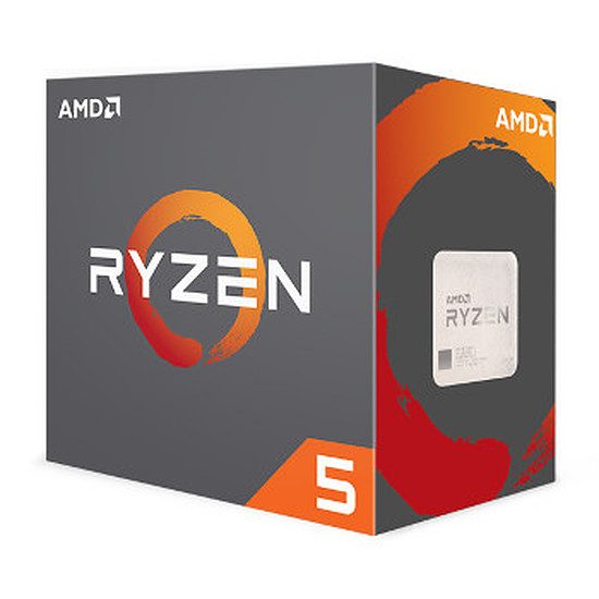 AMD Ryzen 5 1600X (3,6 GHz) 6 coeurs, 3,60 GHz, 19 Mo, AMD Ryzen, 95 Watts
