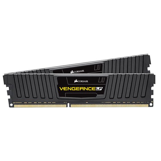 Corsair VENGEANCE DDR3 2 x 4 Go 1600 MHz CAS 9 Low Profile RAM PC, DDR3, 8 Go, 1600 MHz – PC12800, 9-9-9-24, 1,50 Volts, CML8GX3M2A1600C9
