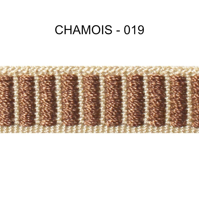 Galon reps 12 mm – Chamois 019