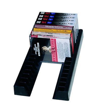 Accessoire audiovidéo : Paire de baguettes pour cassettes audio – Plastique noir