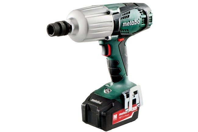 Visseuse à choc sans fil METABO Ssw 18 ltx 600, 18 V 5.2 Ah, 2 batteries