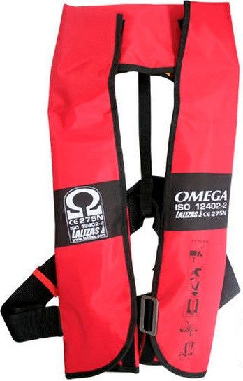 Gilet gonflable Lalizas Omega 275N automatique + harnais