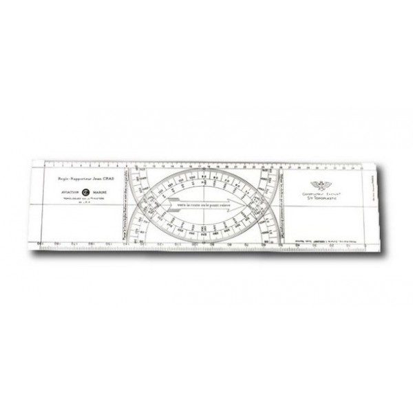 Règle Cras Topomarine PVC avec étui polyéthylène