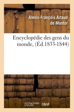 ENCYCLOPEDIE DES GENS DU MONDE,(ED.1833-1844)