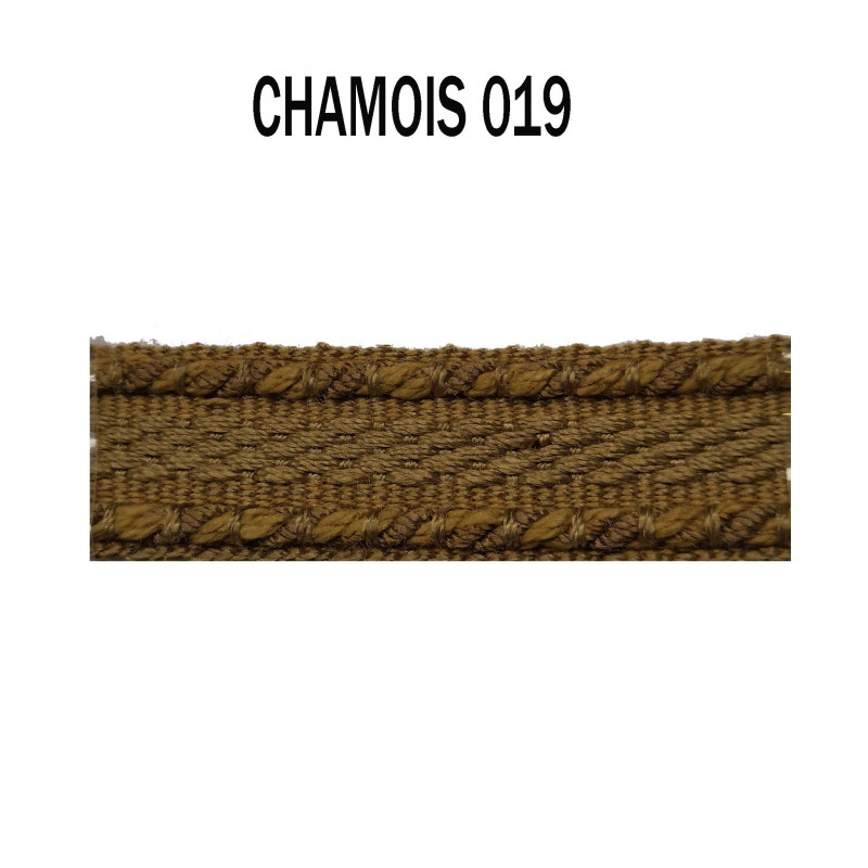 Galon chaînette 15 mm 019 Chamois