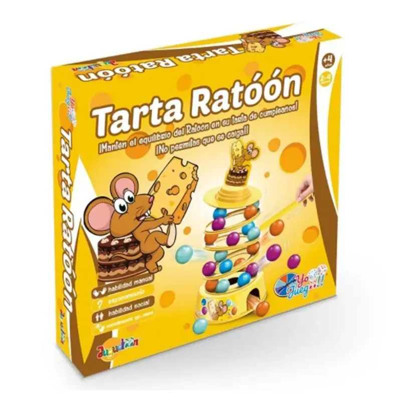 Tarta Ratoon, Juego de mesa infantil de habilidad manual