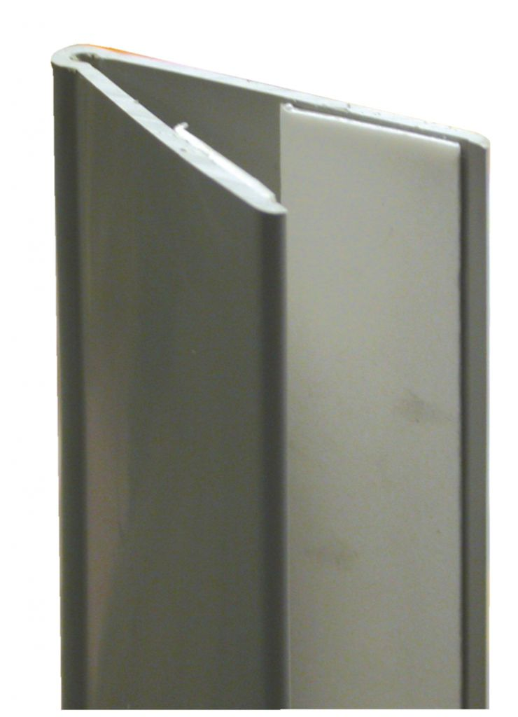 PVC classé M1 – PVC gris – 60 x 60 mm – long. 1,20 m