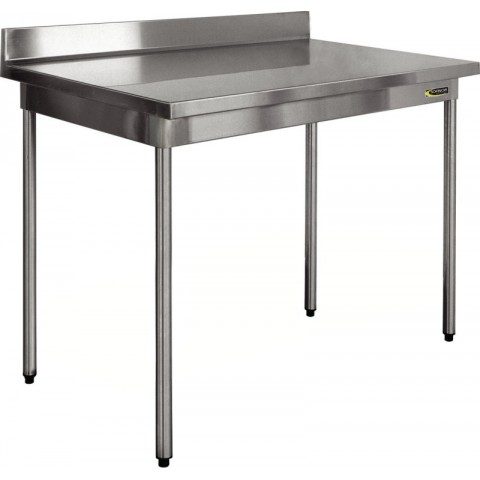 TABLE INOX A DOSSERET 120X70CM