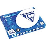 Papier Clairefontaine A4 250 g/m² Blanc Clairalfa – 125 feuilles / Ramette