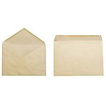 Enveloppes administratives Gommée Beige Sans Fenêtre LA COURONNE C6 11,4 (H) x 16,2 (l) cm 70 g/m² – 500 / Paquet