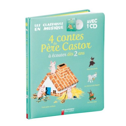 Livre-CD 4 contes du Père Castor
