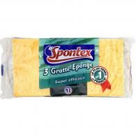 Eponges grattantes super efficaces Spontex