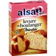 Levure de boulanger pains et brioches Alsa