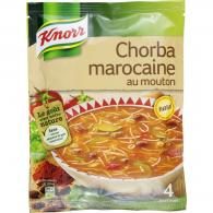 Soupe déshydratée halal Chorba Knorr