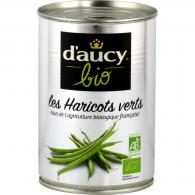 Haricots verts bio Bio coupés D’aucy