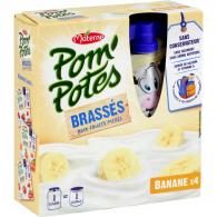 Desserts brassés banane Pom’Potes