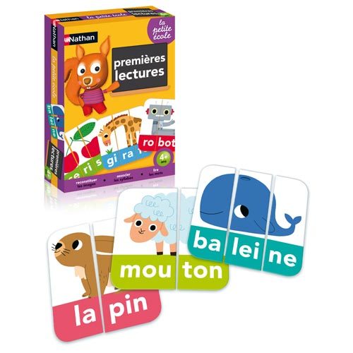 Jeu La petite école Premières lectures