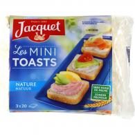 Pain de mie mini toasts nature Jacquet