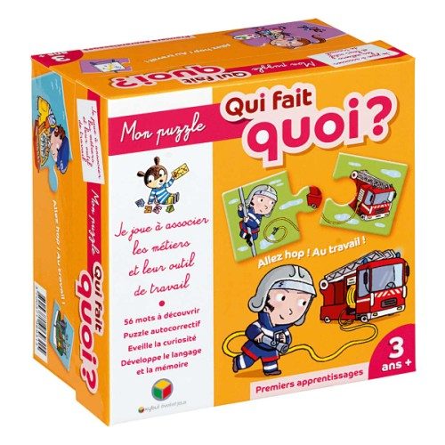 Mon puzzle : Qui fait quoi ?