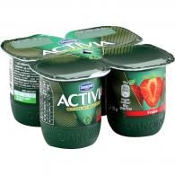 Yaourts fraise Activia