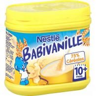 Céréales bébé 10+ mois vanille Nestlé