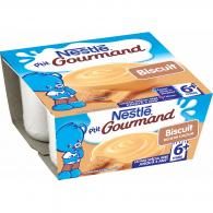 Desserts bébé 6+ mois biscuit Nestlé P’tit Gourmand