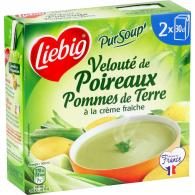 Soupe poireaux pdt crème Liebig