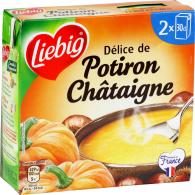 Soupe potiron châtaigne Liebig