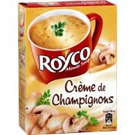 Soupe déshydratée crème champignons Royco