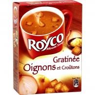 Soupe déshydratée oignons croûtons Royco