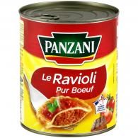 Plat cuisiné ravioli pur bœuf Panzani