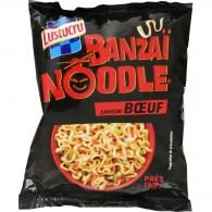 Pâtes Banzaï Noodle bœuf Lustucru