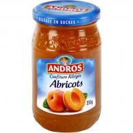 Confiture allégée abricots Andros