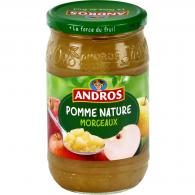 Compote pommes morceaux Andros